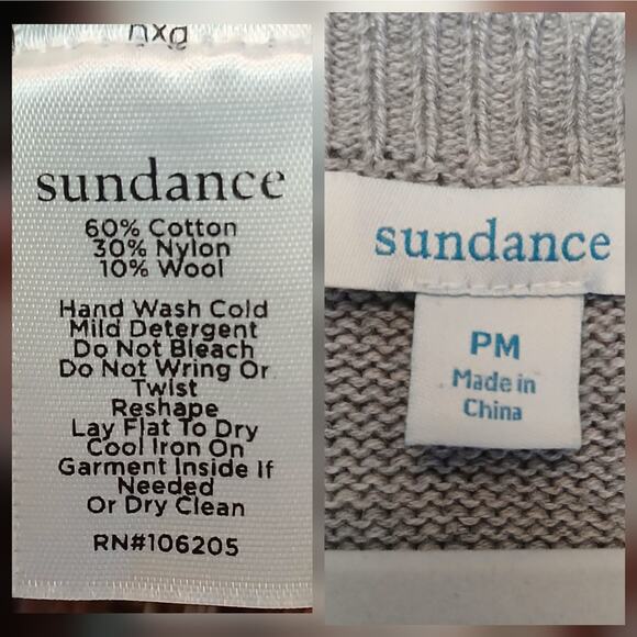 Sundance SZ PM Elise Lighhouse Fair Isle Wool Blend Sweater Dress - Picture 5 of 5